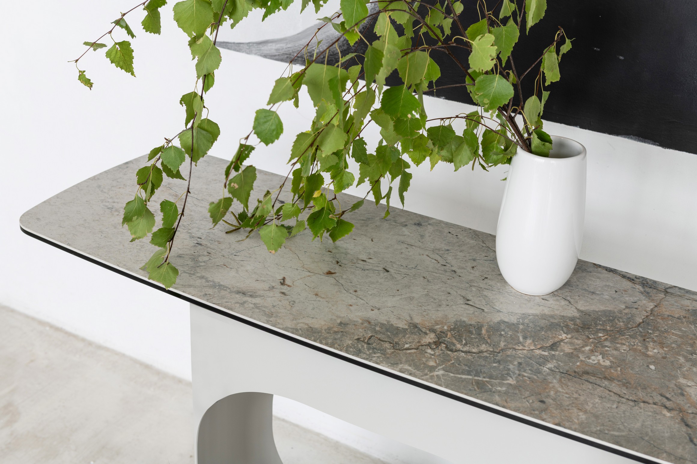 Консоль "Арно" сілвер рівер + айворі 3