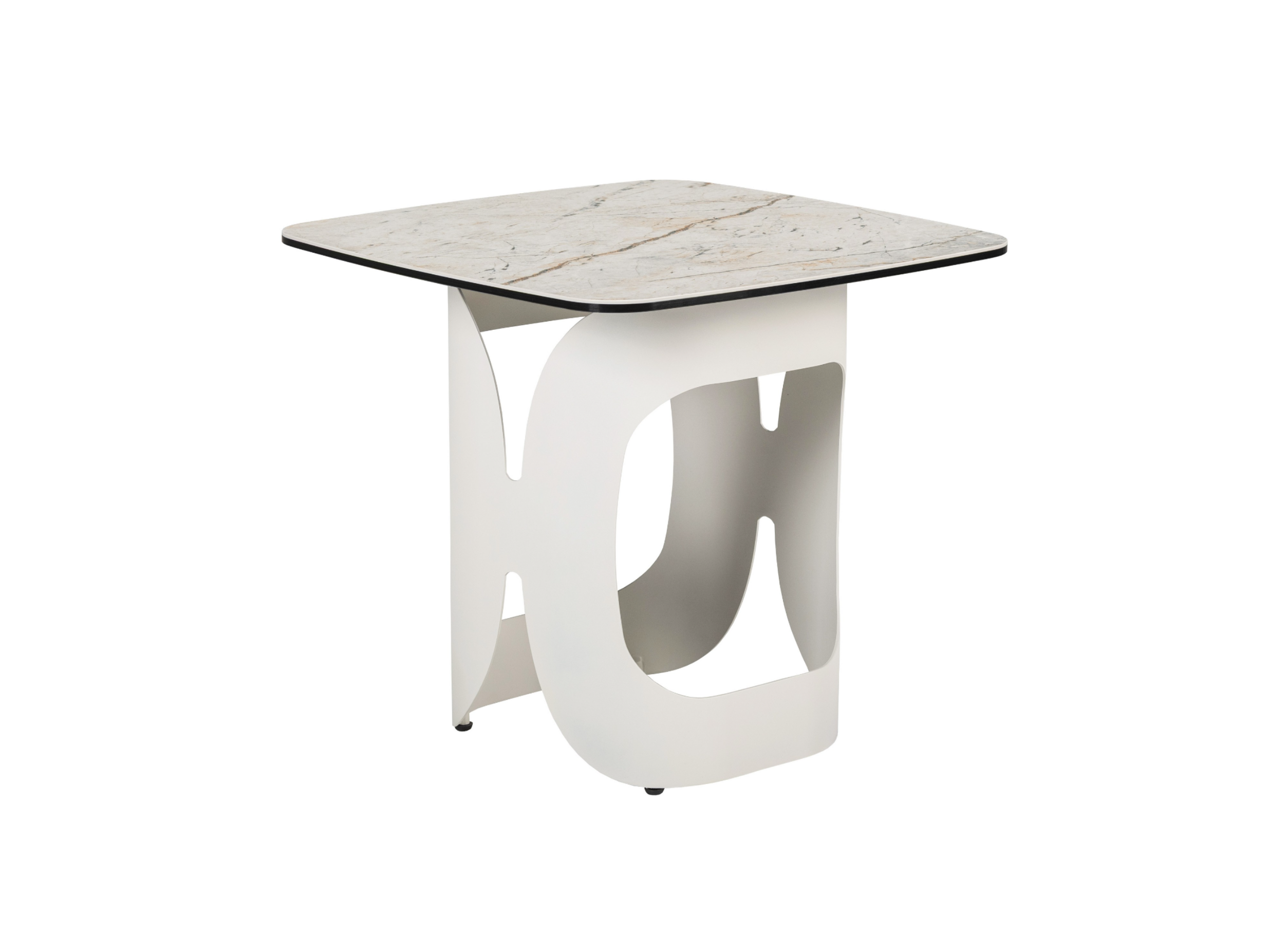 Кавовий стіл "Арно" сілвер рівер + айворі 7