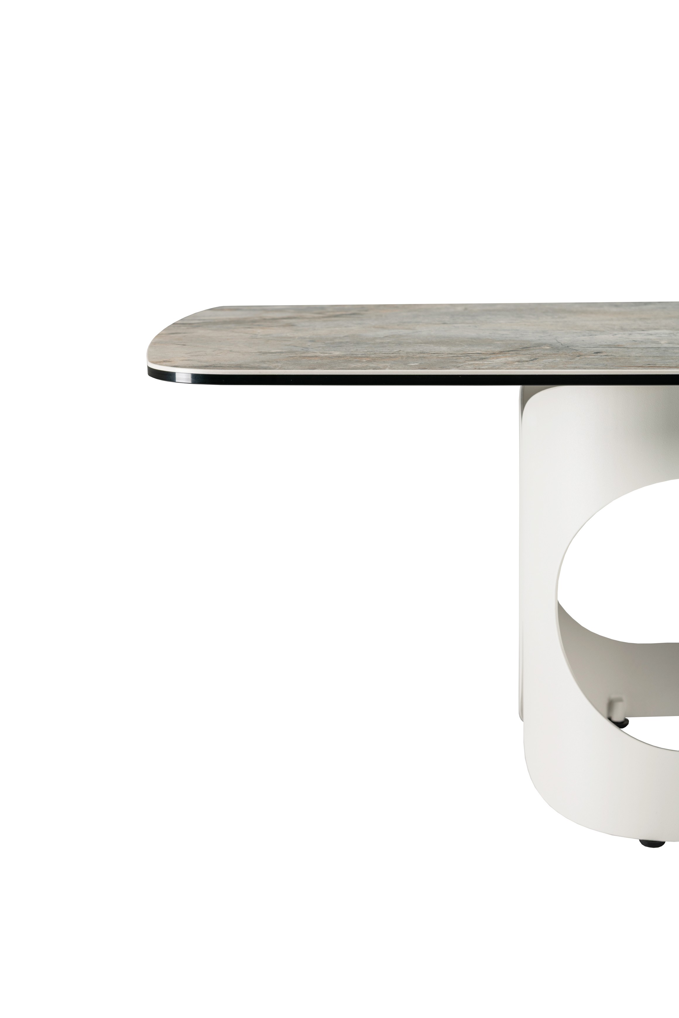 Журнальний стіл "Арно" сілвер рівер + айворі 10