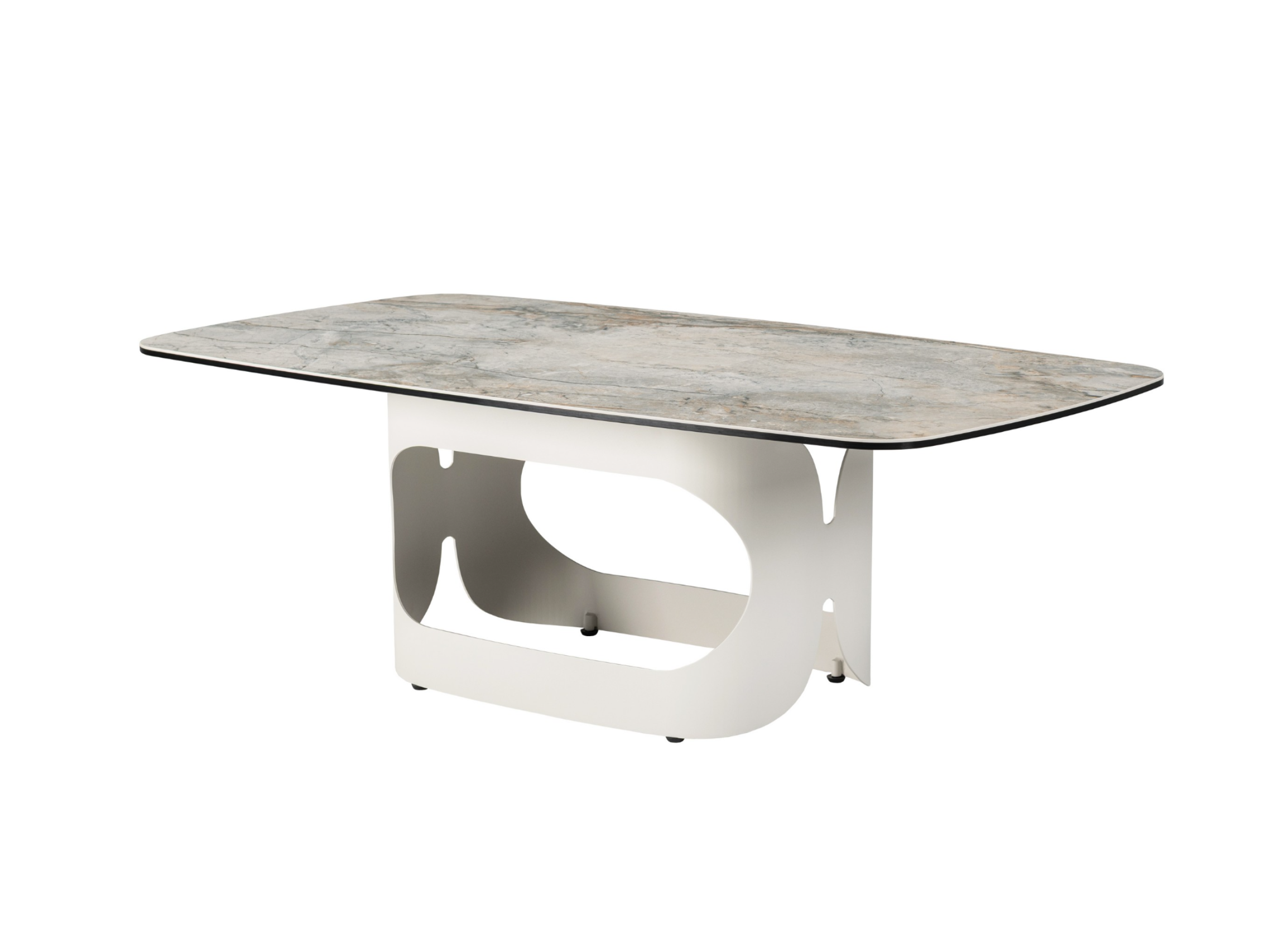 Журнальний стіл "Арно" сілвер рівер + айворі 7