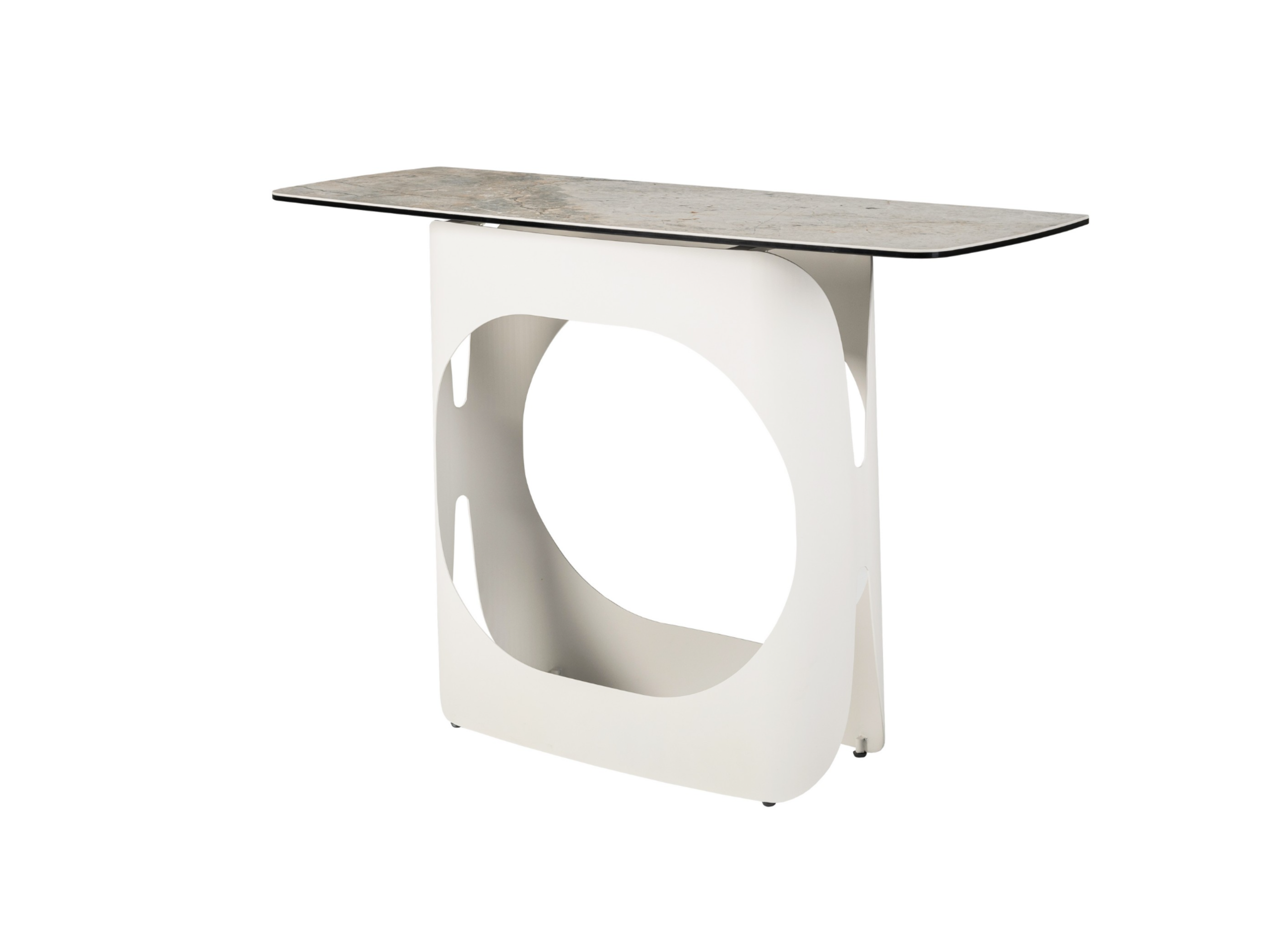 Консоль "Арно" сілвер рівер + айворі 9