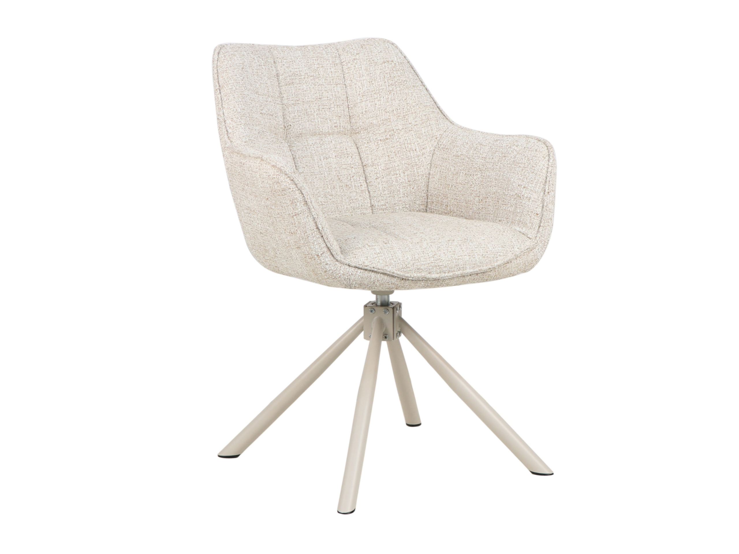 Стілець поворотний R-69 френч ваніль + капучино