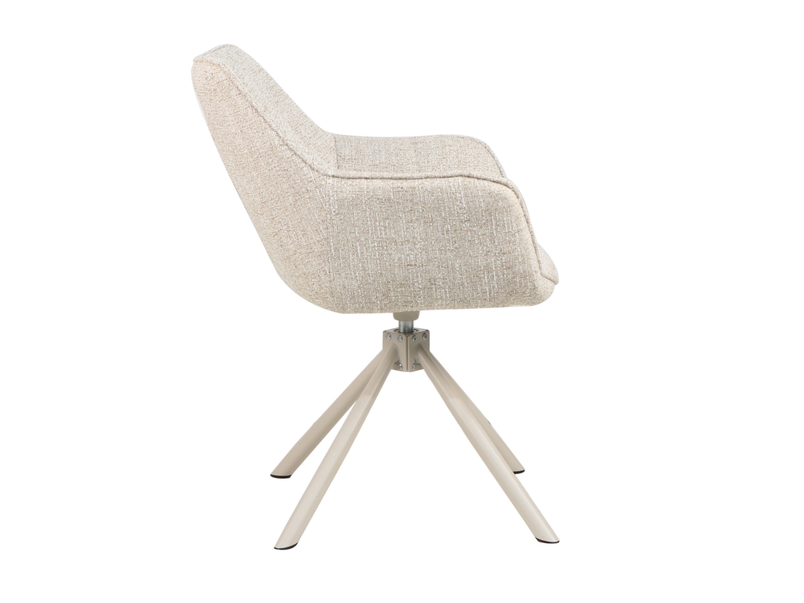 Стілець поворотний R-69 френч ваніль + капучино 2