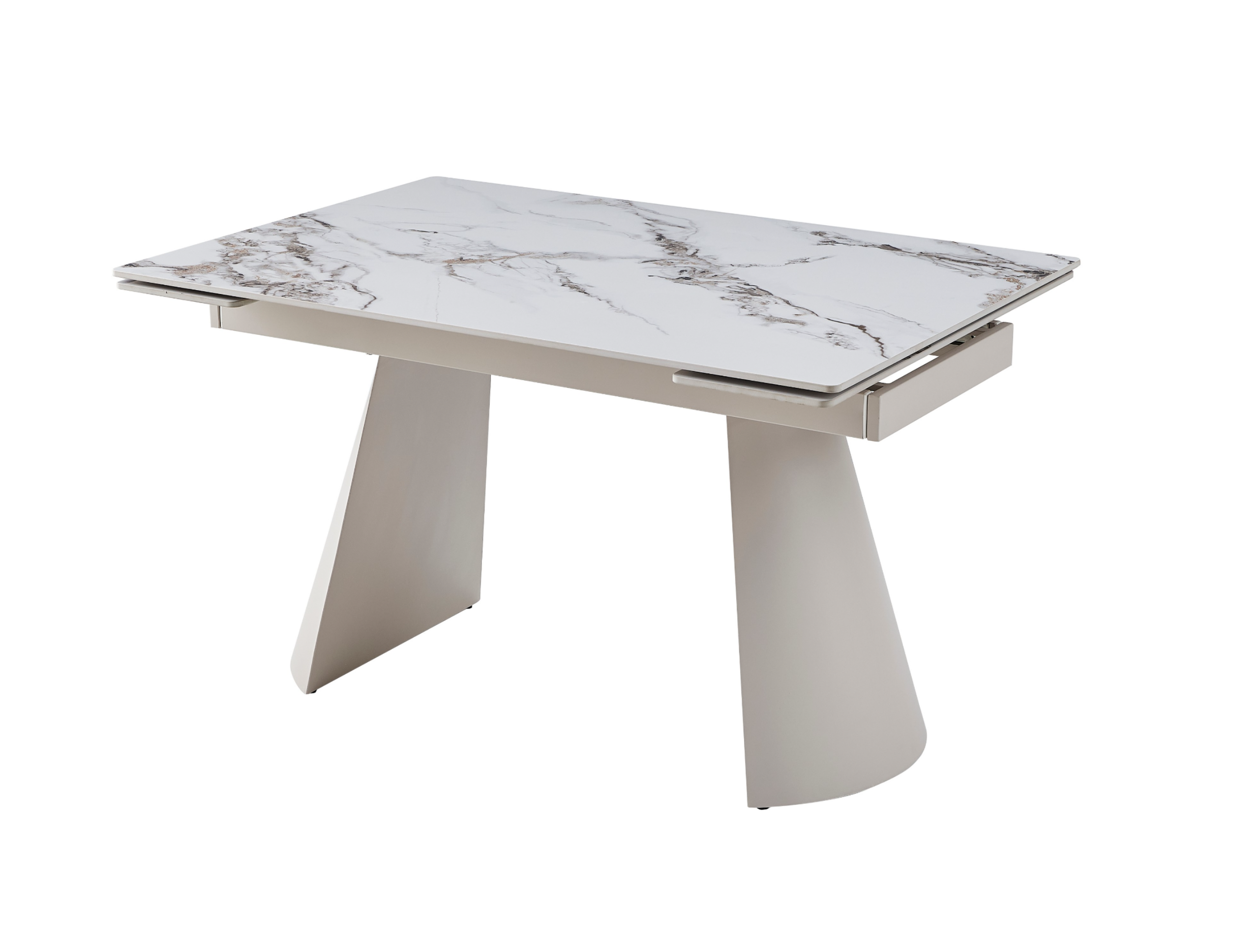 Керамічний стіл Сорренто TML-1301 голден вайт + капучино 3