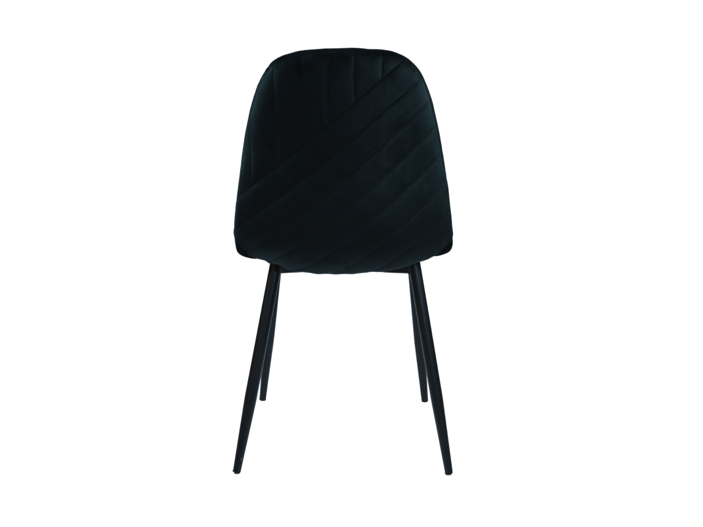 Стілець N-170 чорний велюр + чорний 4