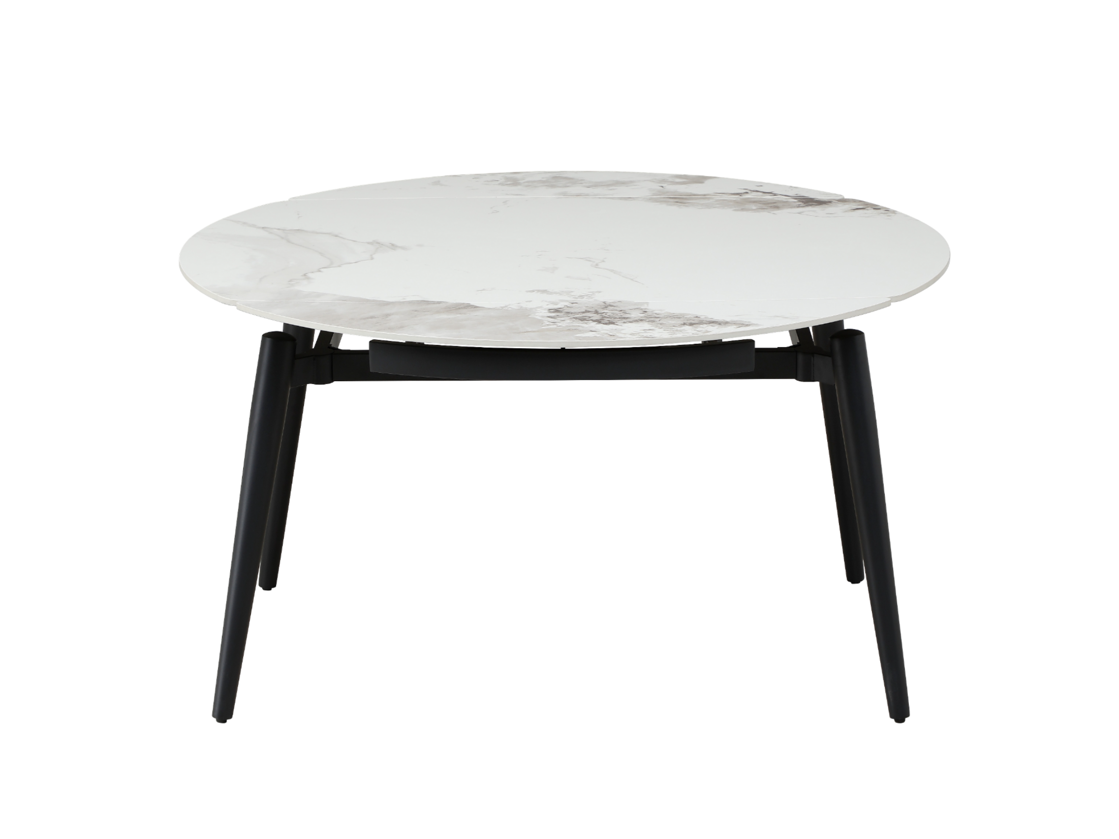 Керамічний стіл Беллуно TML-1345 інвізібл грей + чорний 4