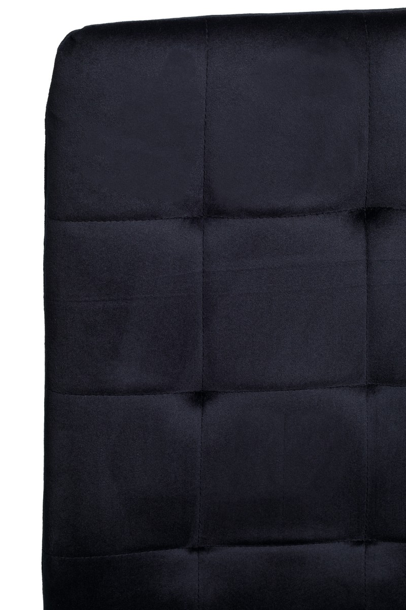 Стілець N-66-2 чорний велюр 7