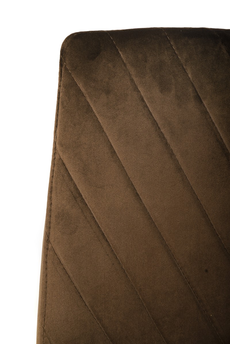 Стілець S-118 коричневий велюр 7