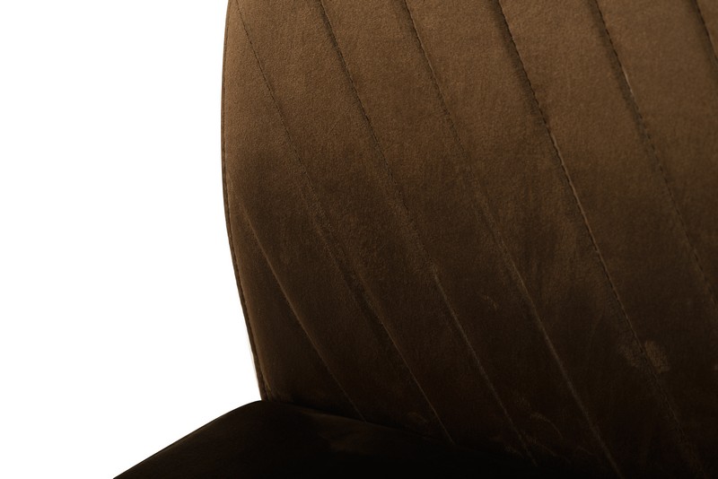 Стілець S-118 коричневий велюр 8