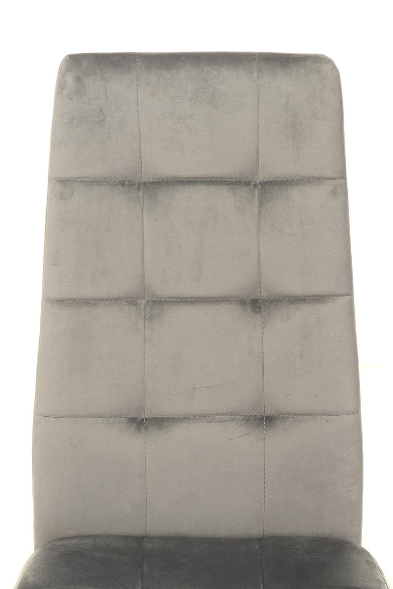 Стілець N-66-2 сірий велюр 6