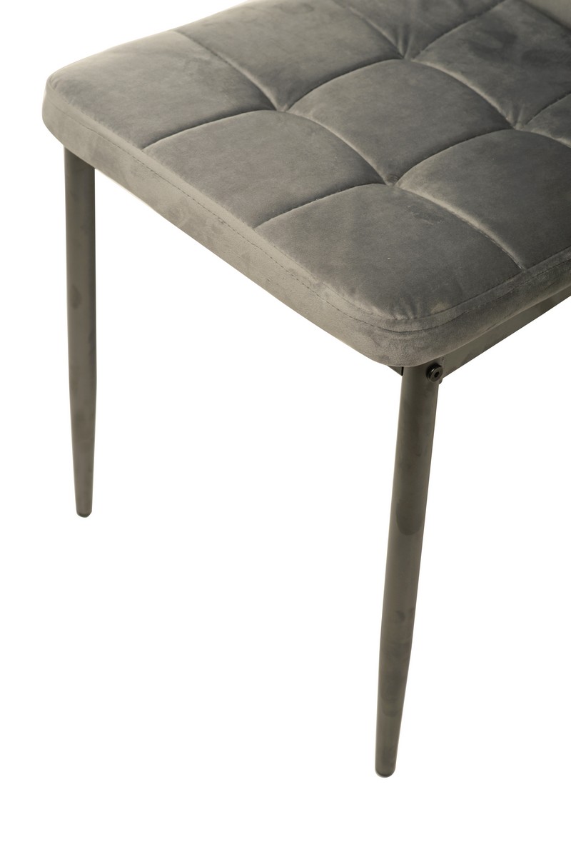 Стілець N-66-2 сірий велюр 9